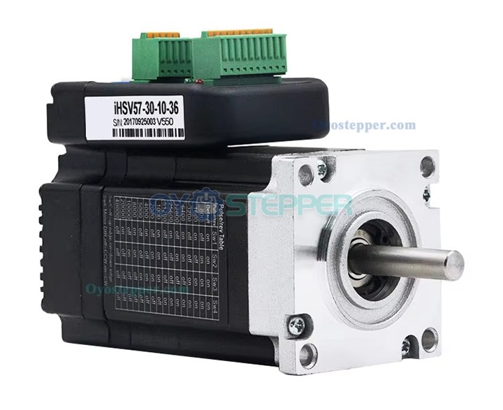 JMC servo motor with integrated driver 100 Watt and software version 6
